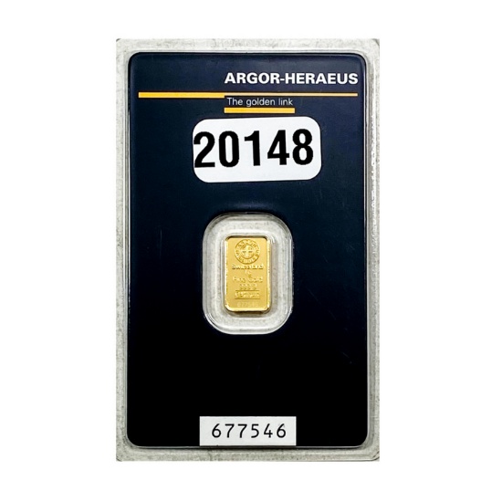 1G Gold Bar
