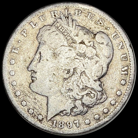 1897 Morgan Silver Dollar NICELY CIRCULATED