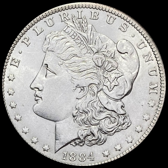 1884 Morgan Silver Dollar GEM BU