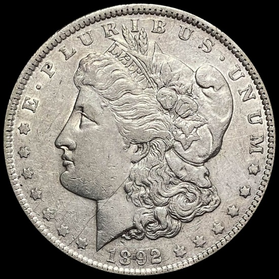 1892-S Silver Morgan Dollar CLOSELY UNCIRCULATED