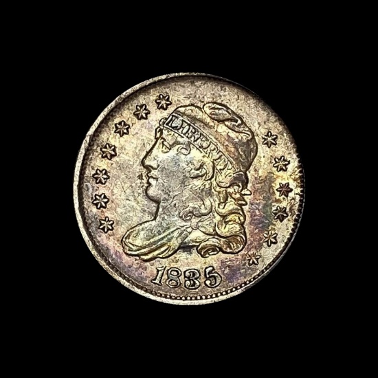 1835 Capped Bust Half Dime CLOSELY UNCIRCULATED