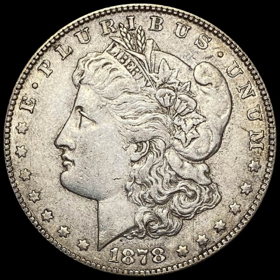 1878-S Silver Morgan Dollar NEARLY UNCIRCULATED