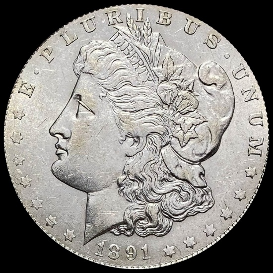 1891-O Silver Morgan Dollar CLOSELY UNCIRCULATED