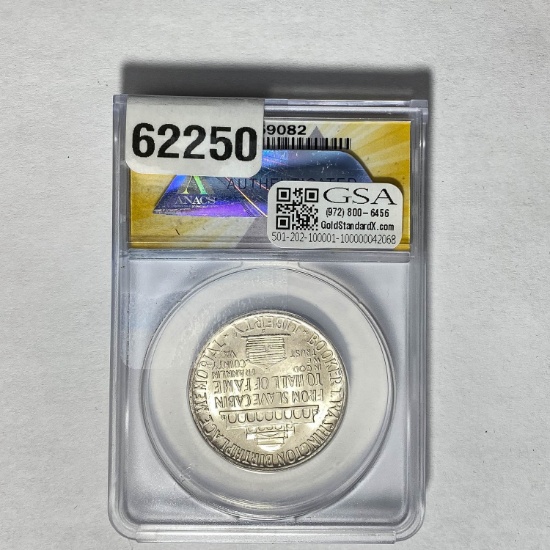 1946-S 50C Booker T. Washington ANACS MS63