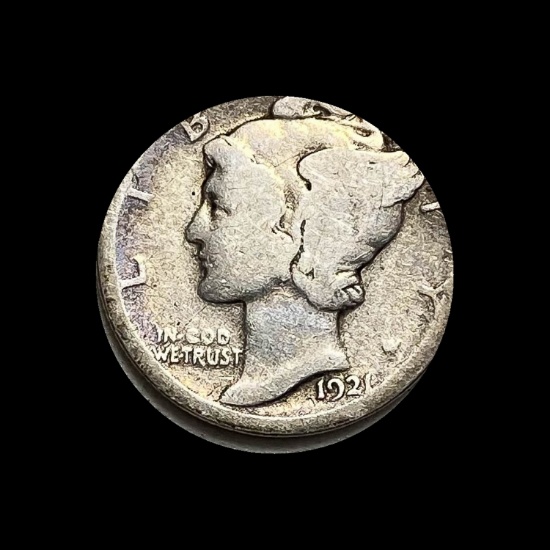 1926-S Silver Mercury Dime NICELY CIRCULATED