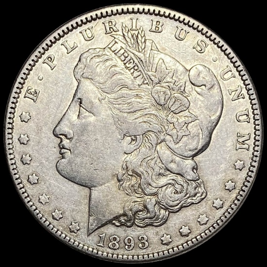 1893 Silver Morgan Dollar LIGHTLY CIRCULATED