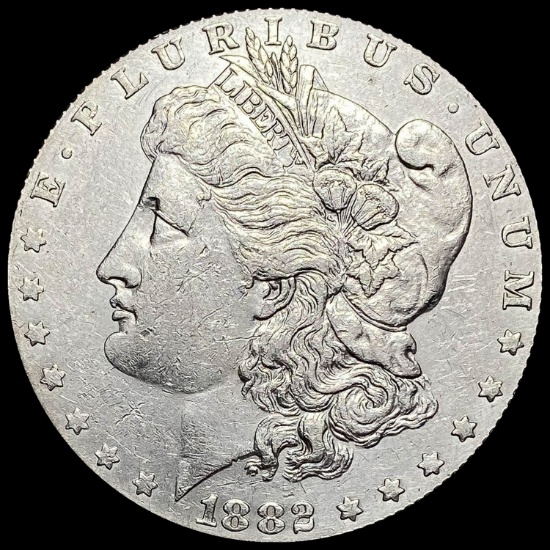 1882-O Silver Morgan Dollar CLOSELY UNCIRCULATED