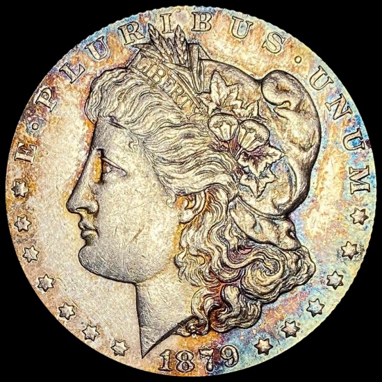 1879 Silver Morgan Dollar CLOSELY UNCIRCULATED