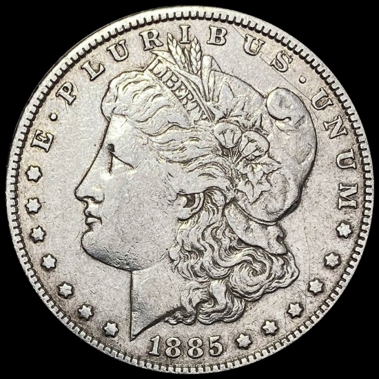 1885-S Silver Morgan Dollar LIGHTLY CIRCULATED