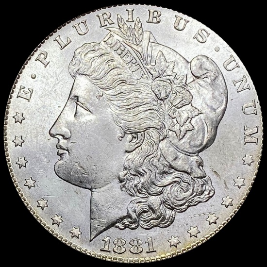 1881-S Silver Morgan Dollar CHOICE BU