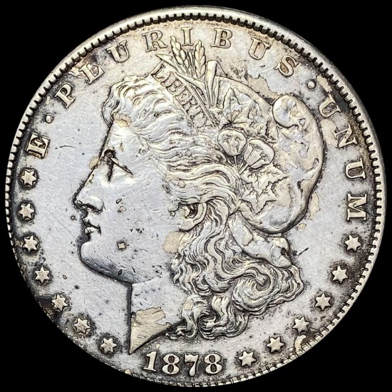 1878-S Silver Morgan Dollar NEARLY UNCIRCULATED