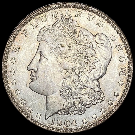 1904 Morgan Silver Dollar CHOICE AU