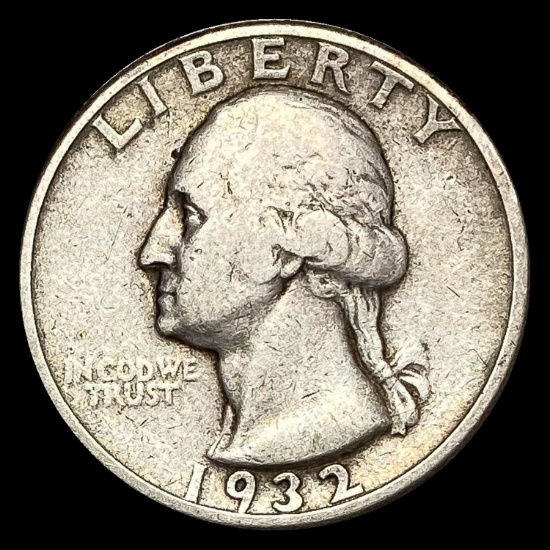 1932-D Silver Washington Quarter LIGHTLY CIRCULATED
