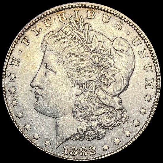 1882-S Morgan Silver Dollar CLOSELY UNCIRCULATED