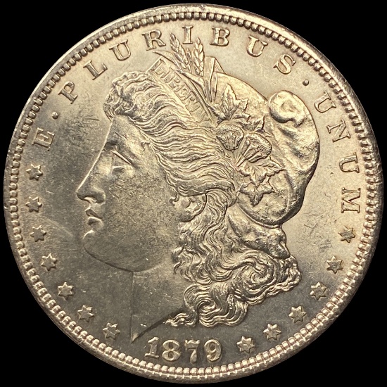 1879-S Morgan Silver Dollar GEM BU