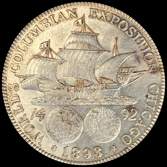 1893 Silver Columbian Exposition Half Dollar UNCIRCULATED