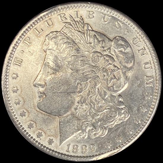 1889 Silver Morgan Dollar CLOSELY UNCIRCULATED