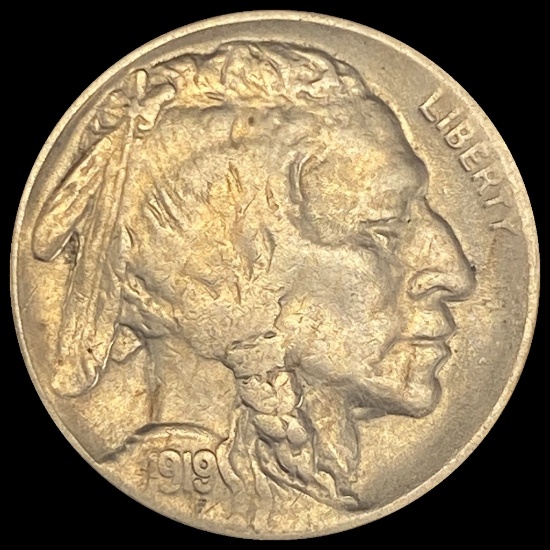 1919-S Buffalo Nickel NEARLY UNCIRCULATED