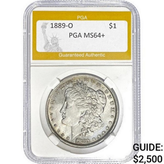1889-O Morgan Dollar PGA PGA MS64+