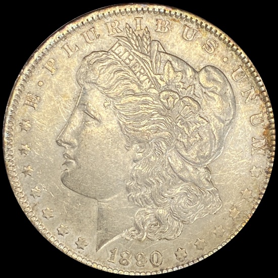1880 Silver Morgan Dollar CHOICE AU
