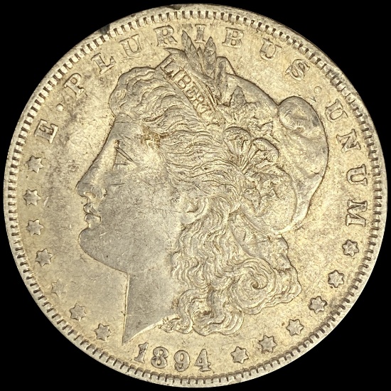 1894-O Silver Morgan Dollar LIGHTLY CIRCULATED