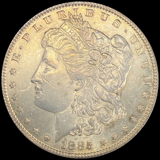1885 Silver Morgan Dollar CLOSELY UNCIRCULATED