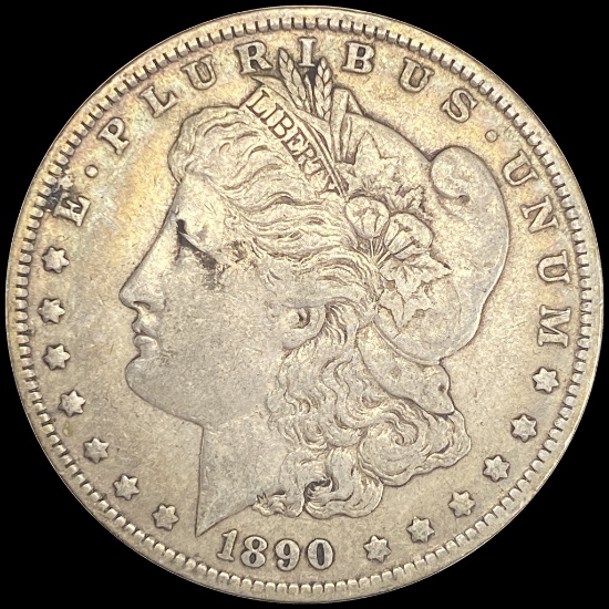 1890-O Silver Morgan Dollar LIGHTLY CIRCULATED