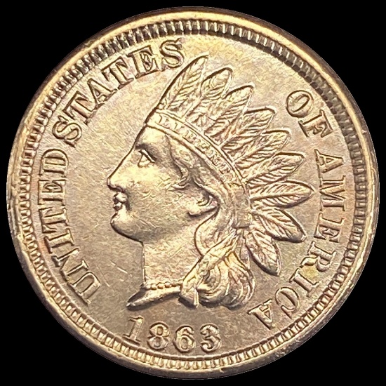 1863 Copper-Nickel Indian Head Cent UNCIRCULATED