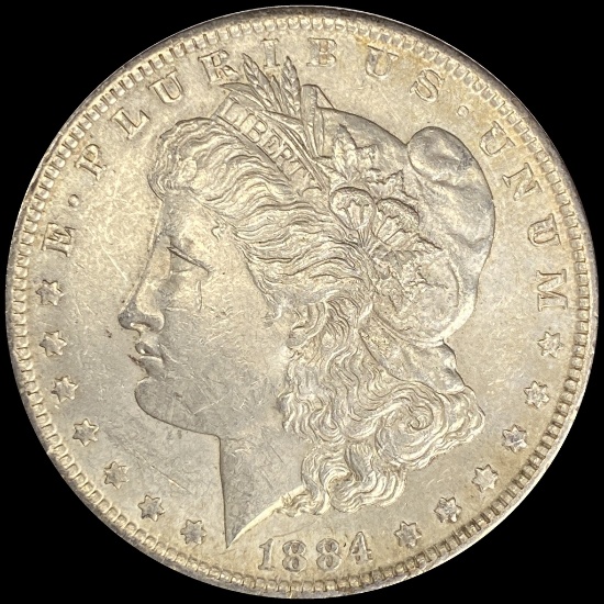 1884-O Silver Morgan Dollar CHOICE AU
