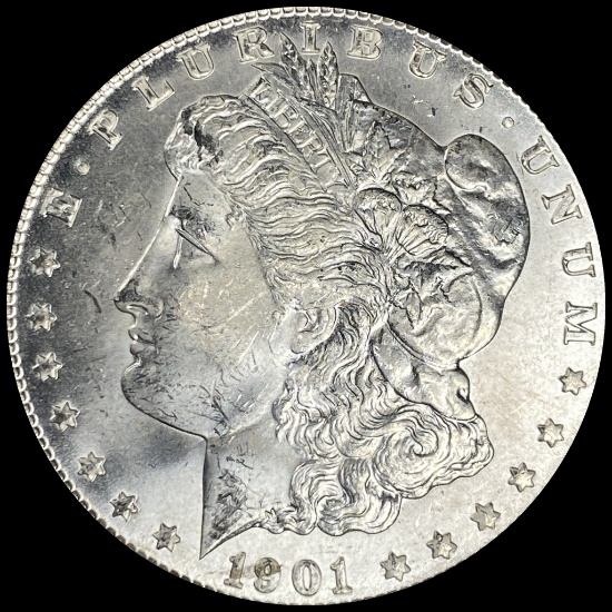 1901-O Silver Morgan Dollar GEM BU