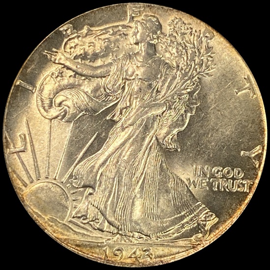 1943 Walking Liberty Half Dollar GEM BU