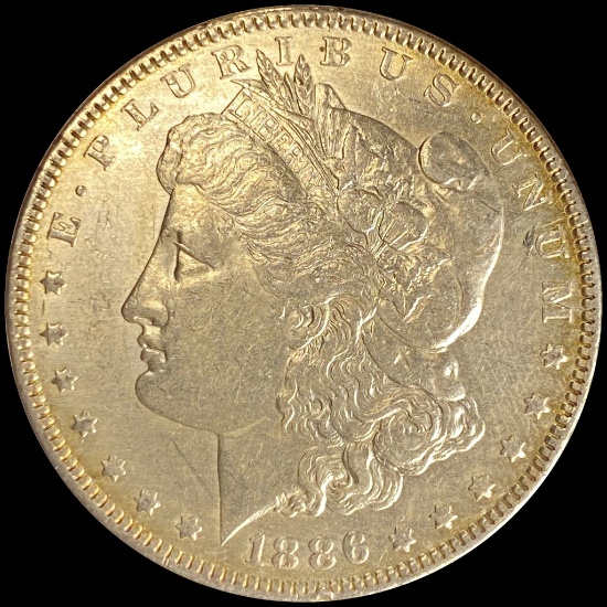 1886 Morgan Silver Dollar CLOSELY UNCIRCULATED