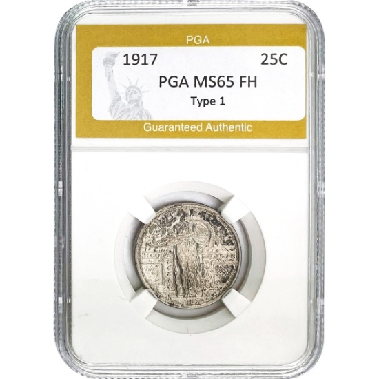 1917 Standing Liberty Quarter PGA MS65