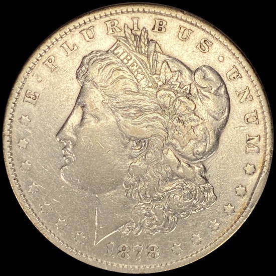 1878 Silver Morgan Dollar CLOSELY UNCIRCULATED