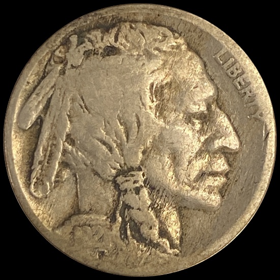 Buffalo Nickel No Date-S 5C LIGHTLY CIRCULATED
