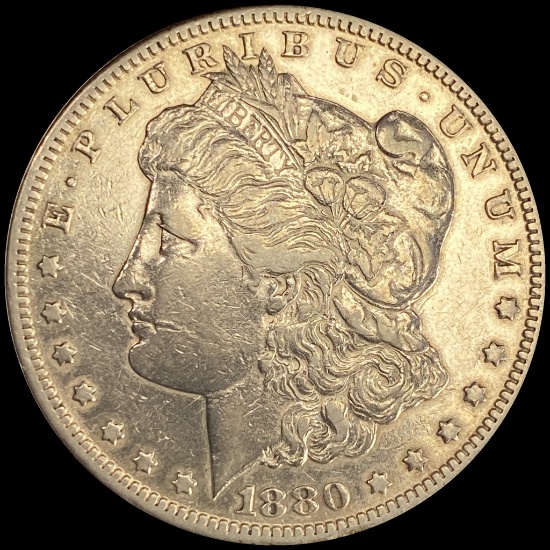 1880-CC Silver Morgan Dollar NEARLY UNCIRCULATED