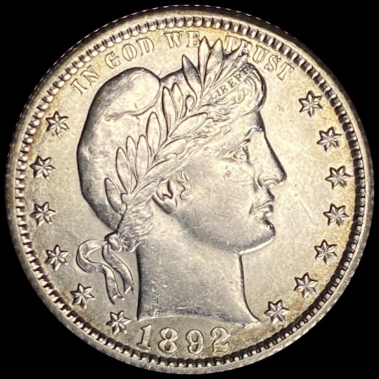 1892-O Silver Barber Quarter UNCIRCULATED