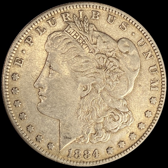 1884-S Silver Morgan Dollar NEARLY UNCIRCULATED