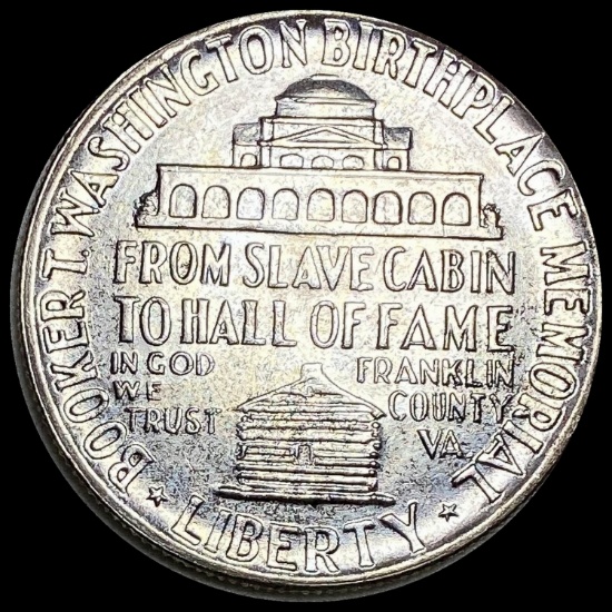 1951 Silver Half Dollar Booker T. Washington SUPERB GEM BU