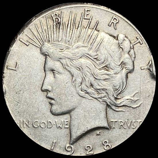1928 Silver Peace Dollar UNCIRCULATED
