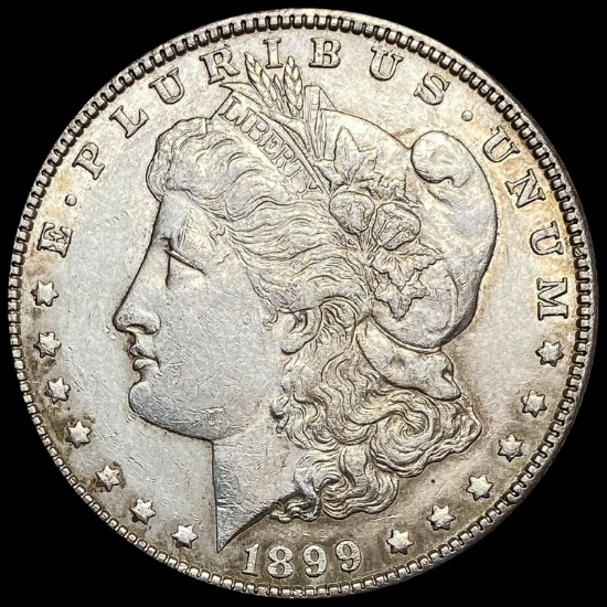 1899 Silver Morgan Dollar CHOICE AU