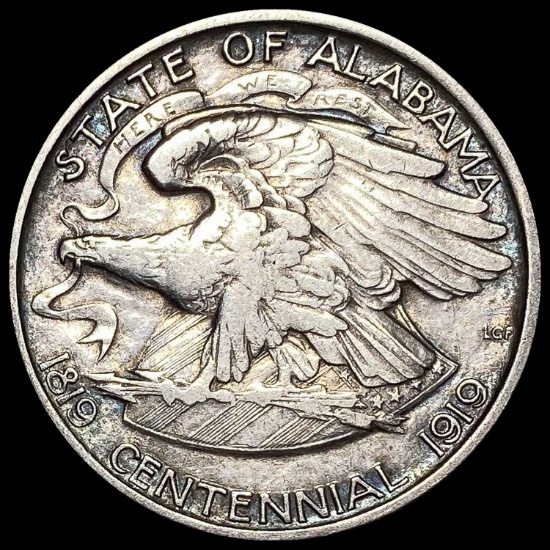 1921 Silver Alabama Centennial Half Dollar UNCIRCULATED