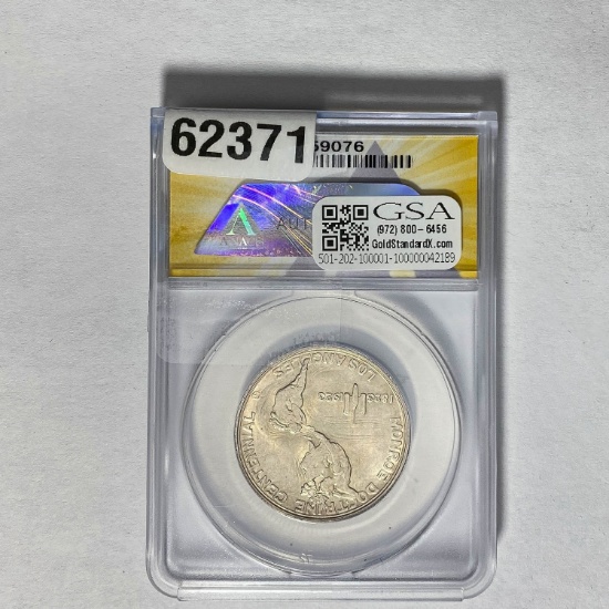 1923-S 50C Monroe ANACS MS63