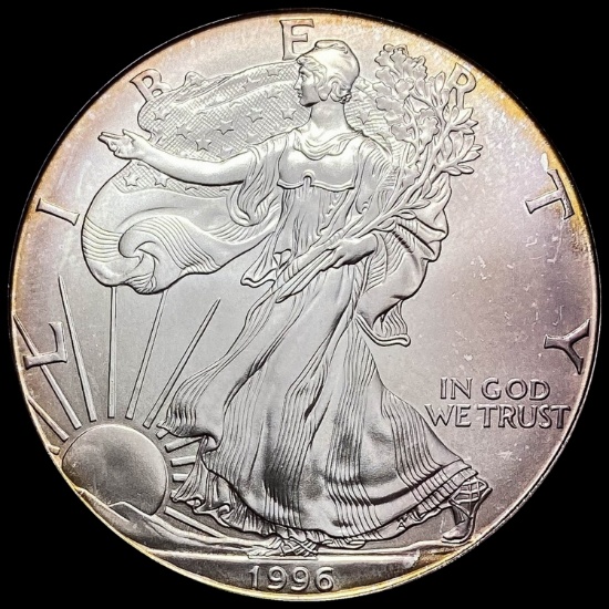 1996 Silver American Eagle $1 SUPERB GEM BU