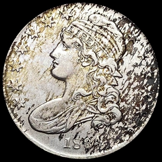 1834 Capped Bust Half Dollar UNCIRCULATED