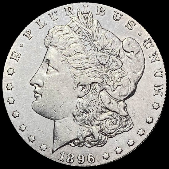 1896-S Silver Morgan Dollar NEARLY UNCIRCULATED