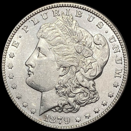 1879-S Silver Morgan Dollar CLOSELY UNCIRCULATED