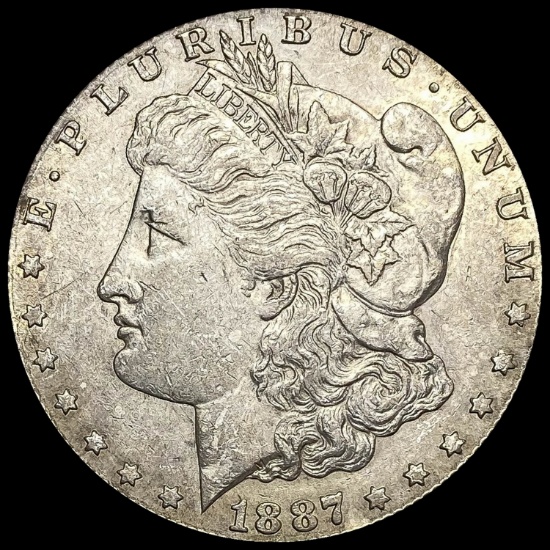 1887-S Morgan Silver Dollar CLOSELY UNCIRCULATED