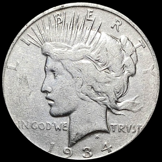 1934-D Peace Silver Dollar HIGH GRADE