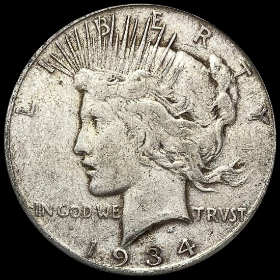 1934-S Silver Peace Dollar HIGH GRADE